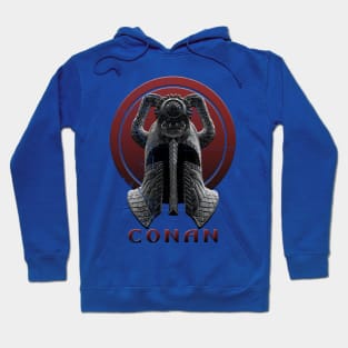 conan barbarian head vintage Hoodie